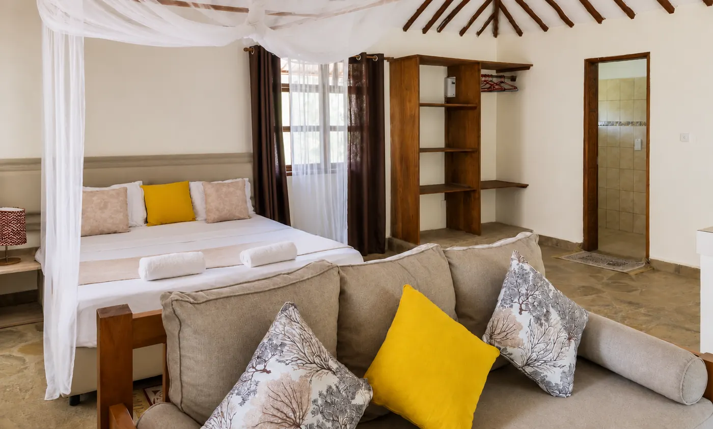 Studio room at Raquel's Bliss in Diani Beach